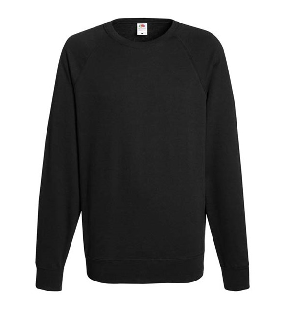 Fruit of the Loom Lightweight raglan sweatshirt