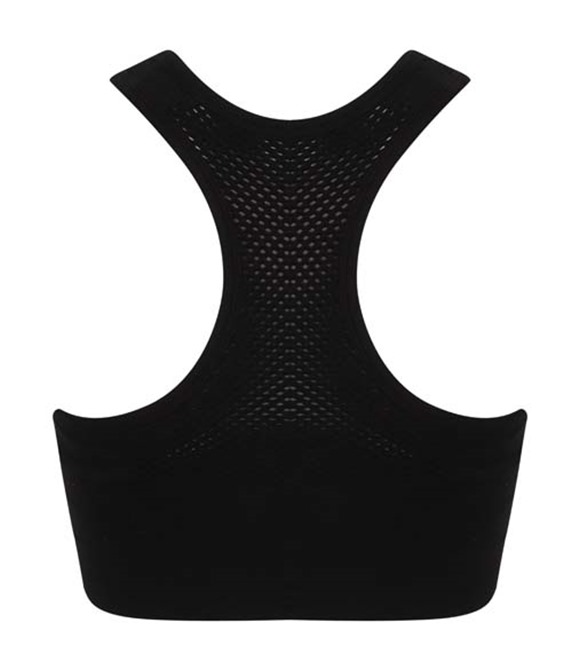 Women's seamless sports bra