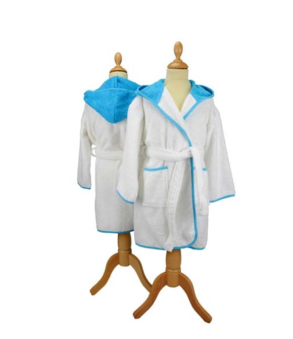 A&R Towels ARTG® Boyzz & Girlzz® hooded bathrobe