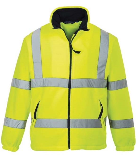 Hi-vis mesh-lined fleece (F300)