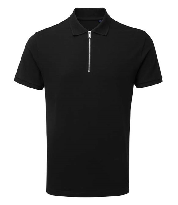 Asquith & Fox Men's zip polo