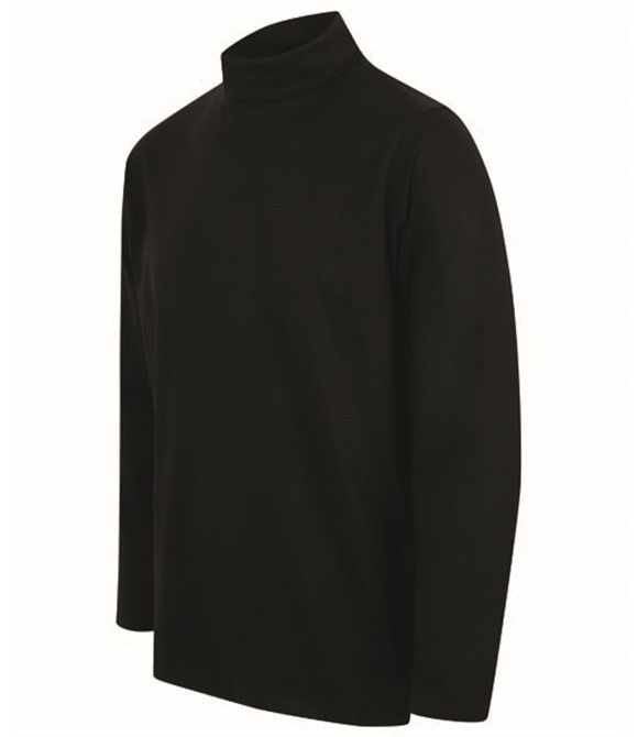 Henbury Long sleeve roll neck top