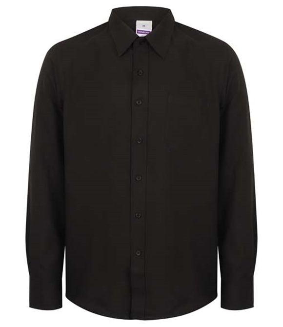 Henbury Wicking antibacterial long sleeve shirt