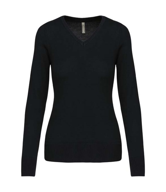 Kariban Women's v-neck jumper