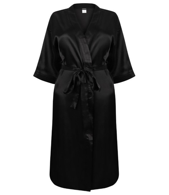 Women's satin robe