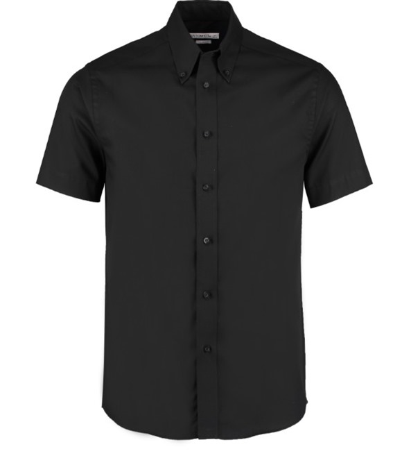 Premium Oxford shirt short-sleeved (tailored fit)