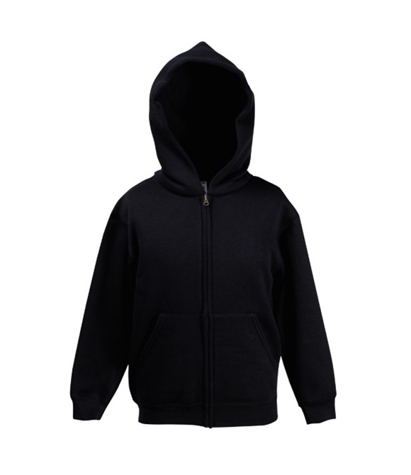 Kids classic hooded sweatshirt jacket