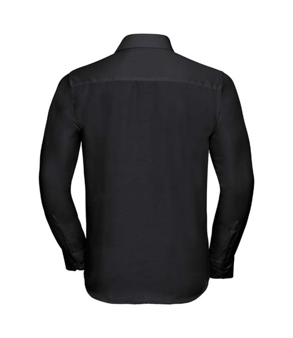 Russell Collection Long sleeve tailored ultimate non-iron shirt