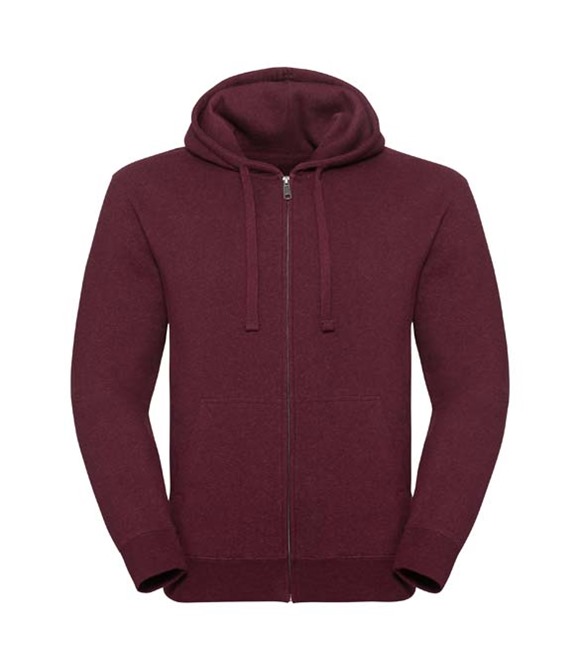 Russell Europe Russell Authentic melange zipped hood sweatshirt