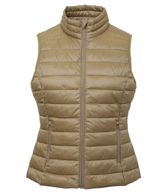 Women's terrain padded gilet