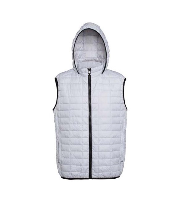 2786 Honeycomb hooded gilet