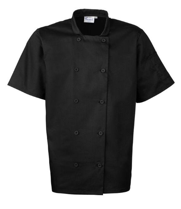 Short sleeve chefs jacket