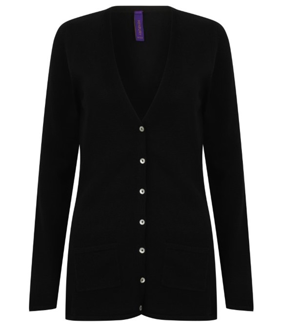 Women's v-button cardigan