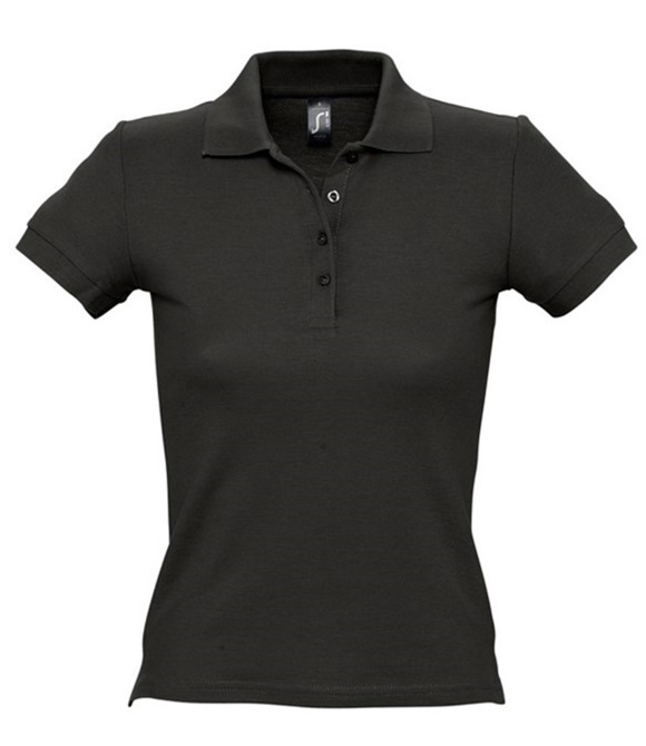 Ladies People Cotton Piqué Polo Shirt