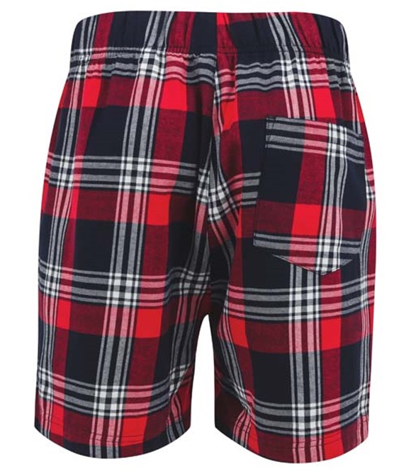 Tartan lounge shorts