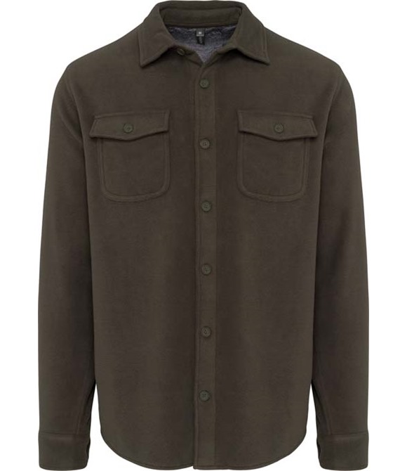 Kariban Sherpa lined fleece overshirt