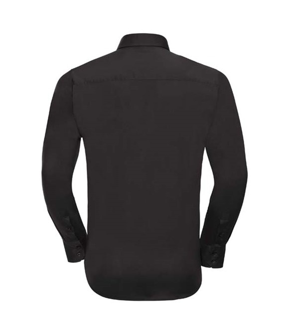 Long sleeve easycare fitted shirt