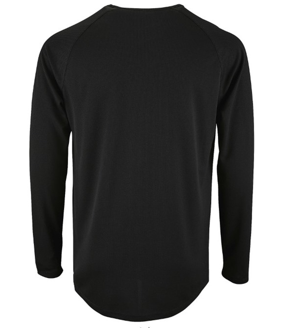 Sporty Long Sleeve Performance T-Shirt