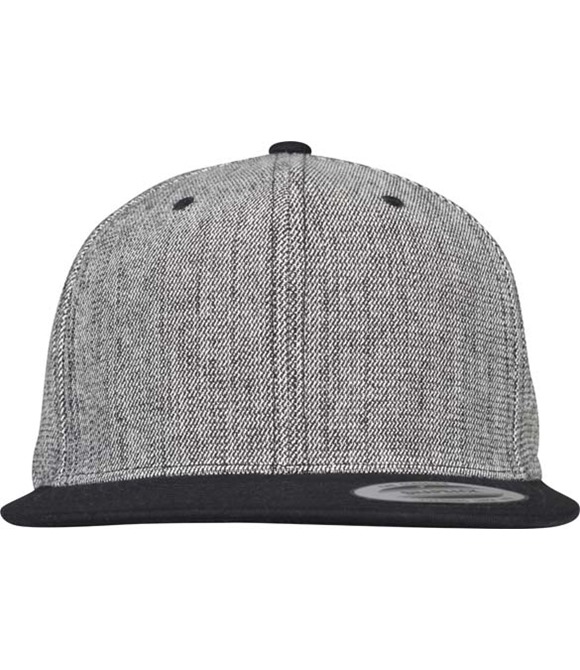 Melange solid snapback (6089MS)