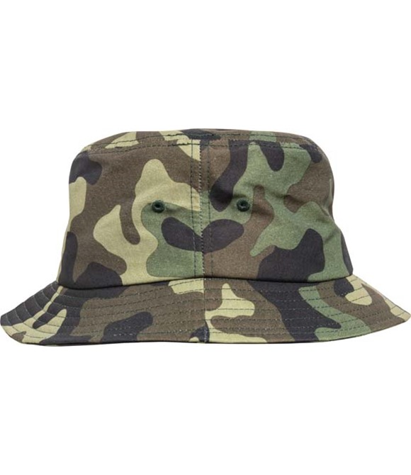 Flexfit by Yupoong Camo bucket hat (5003CB)