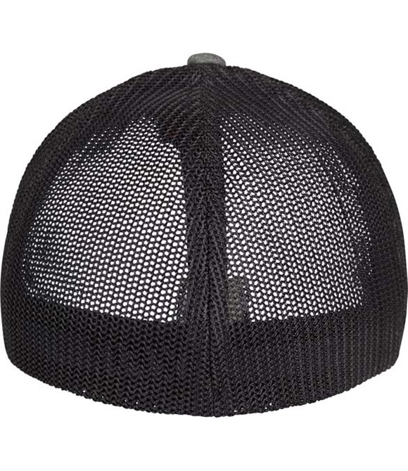 Retro trucker melange cap (6511M)