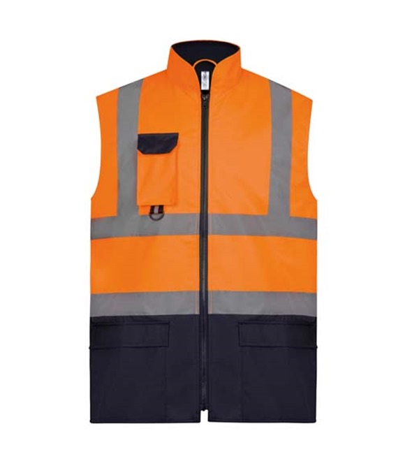 Yoko Hi-vis padded bodywarmer (HV005)