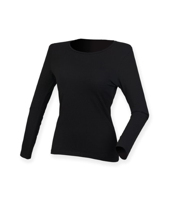 Women's feel good long sleeved stretch t-shirt