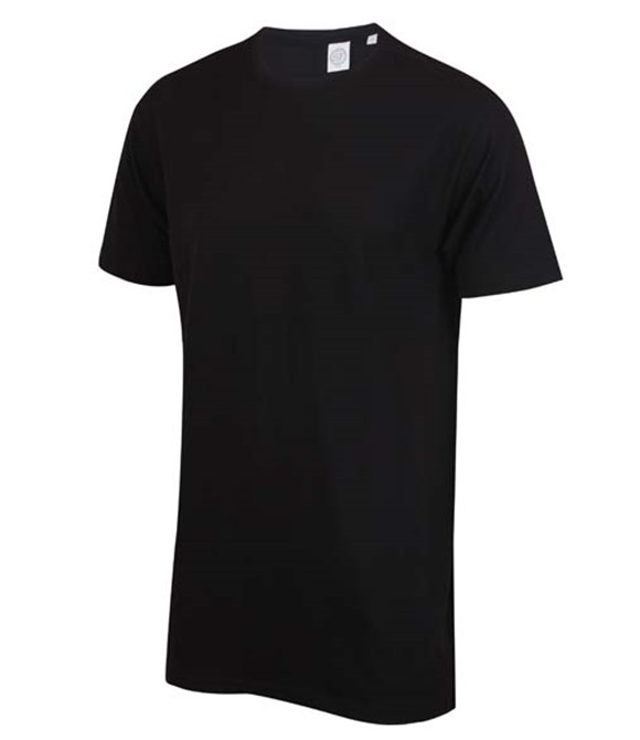 SF Longline t-shirt with dipped hem