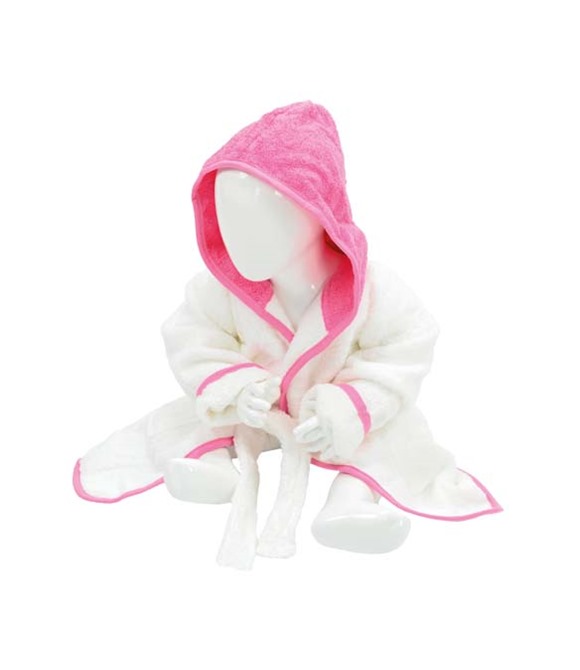 A&R Towels ARTG Babiezz hooded bathrobe