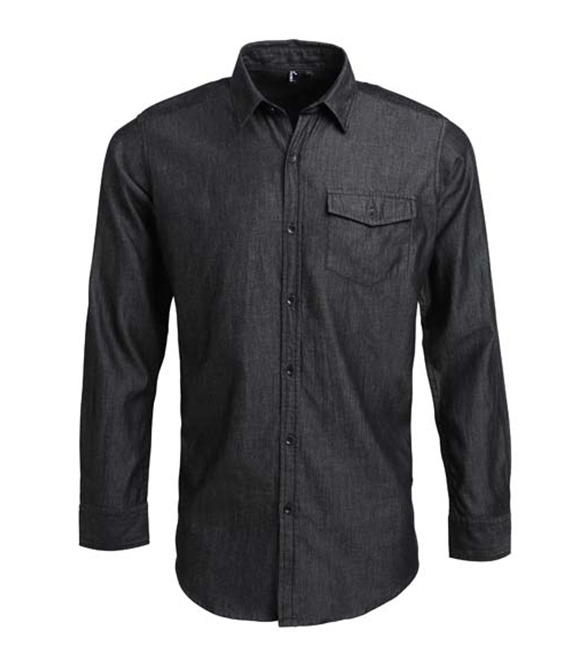 Premier Jeans stitch denim shirt