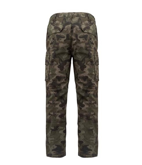 Kariban Camo cargo trousers