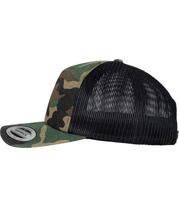 Flexfit by Yupoong Camo trucker cap (6606C)