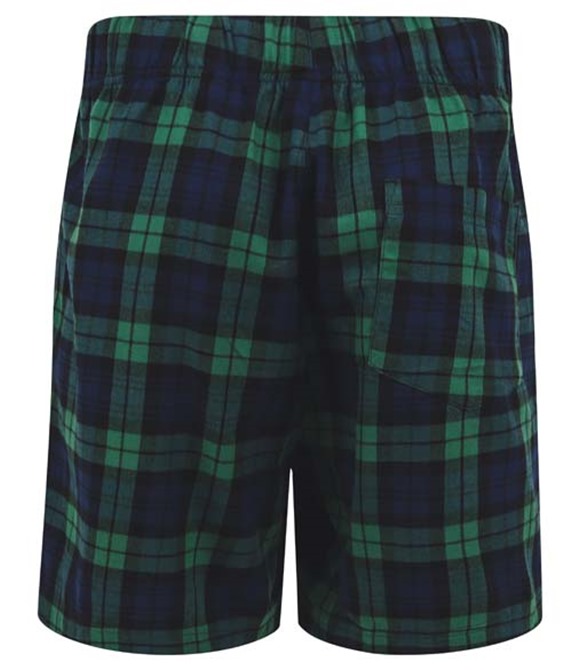 SF Tartan lounge shorts