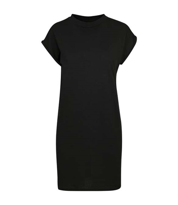 Build Your Brand Women's turtle extended shoulder dress