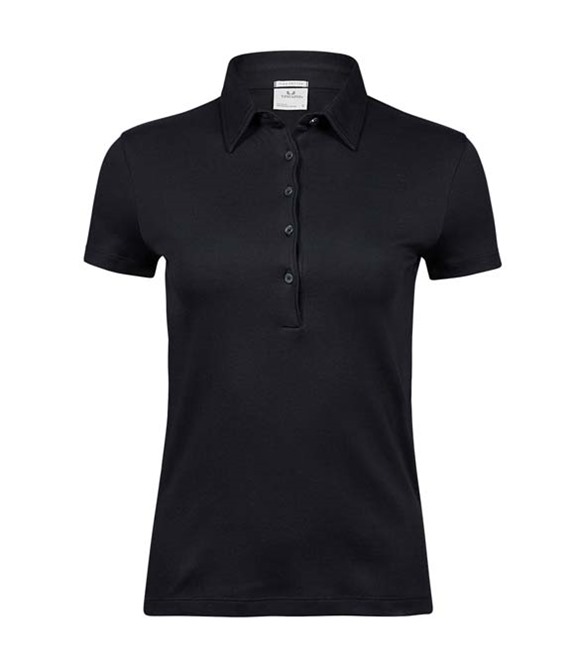 Tee Jays Ladies Pima Cotton Interlock Polo Shirt