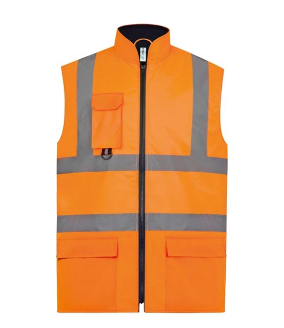 Yoko Hi-vis padded bodywarmer (HV005)