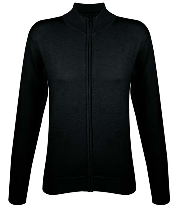 Ladies Gordon Full Zip Cotton Acrylic Cardigan