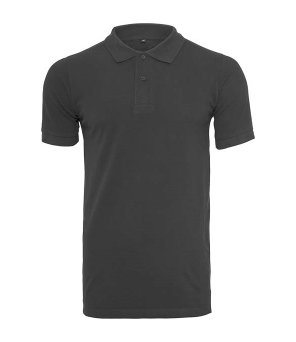 Build Your Brand Piqué polo shirt