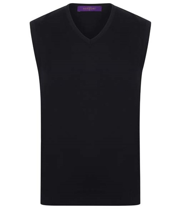Sleeveless v-neck jumper