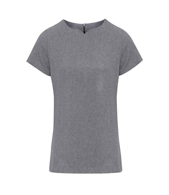 Premier Viola 'linen look' cut neck beauty tunic