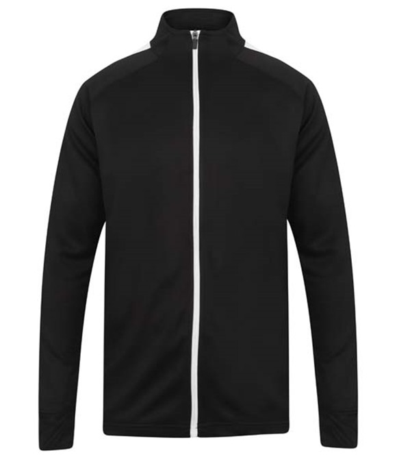 Knitted tracksuit top