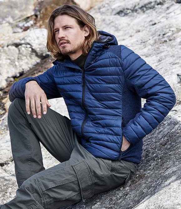 Tee Jays Crossover Hooded Padded Outdoor Jacket