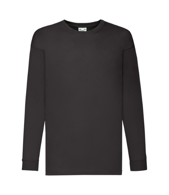 Kids long sleeve valueweight T