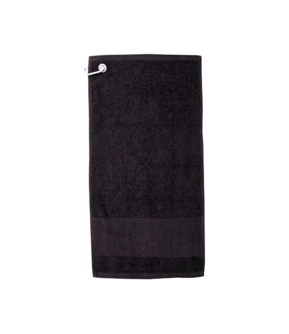 Printable border golf towel