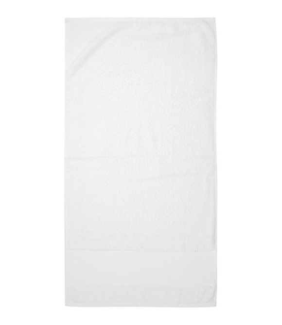 Printable border hand towel