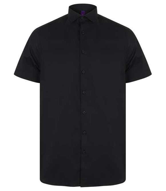 Henbury Short sleeve stretch shirt