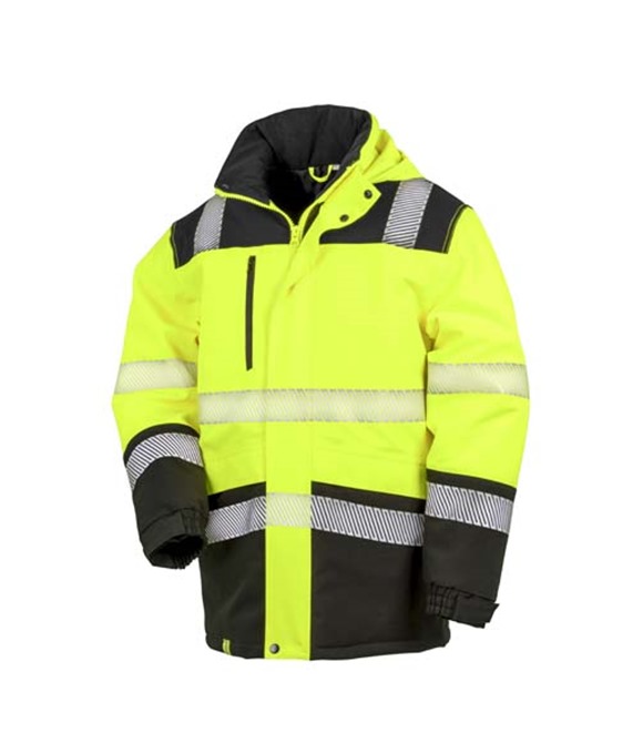 Result Safeguard Printable softshell safety coat