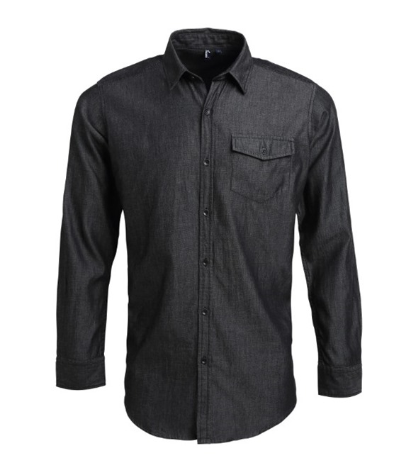 Jeans stitch denim shirt