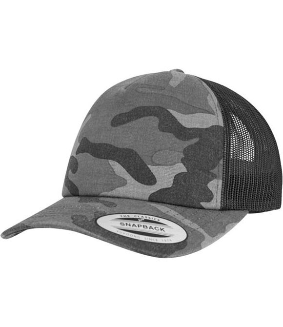 Flexfit by Yupoong Camo trucker cap (6606C)