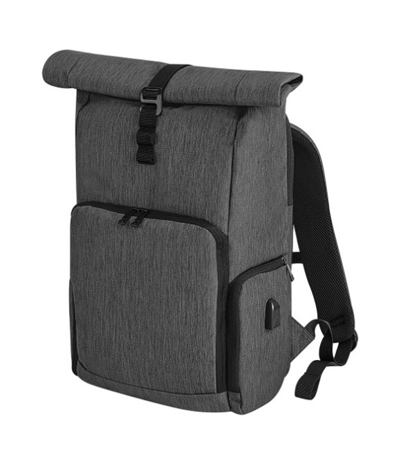 Q-Tech charge roll-top backpack